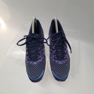 Asics Gel-Excite 4‎ Womens Size 8.5 Blue Shoes Sneakers Running Tennis T6E9N(D)